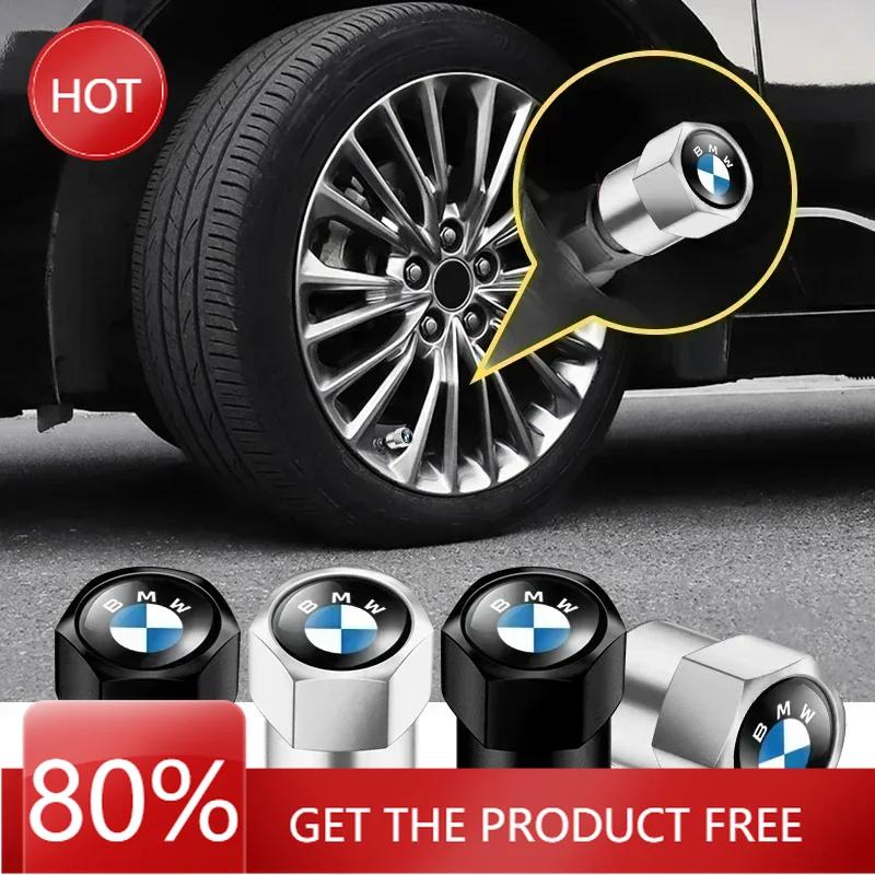 BABD1 2025 Hot New 4Pcs Car Wheel Tire Valve Caps Air Stem Covers Accessories For BMW E34 E46 E39 E38 E90 E60 E36 F30 F30 F10 E92 E38