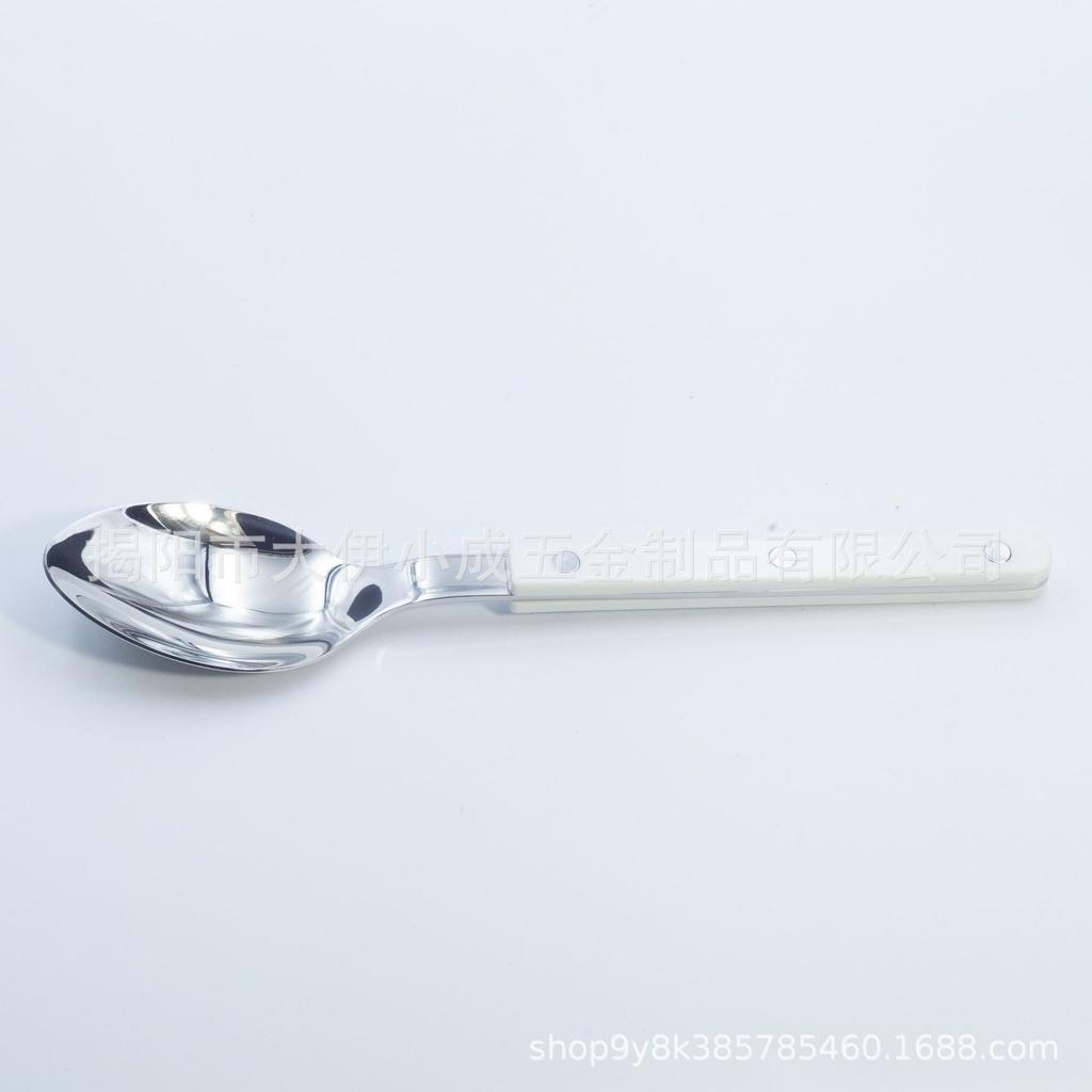 Набор столовой посуды для западного ресторана из нержавеющей стали 304, бытовой, с ручками-зажимами, нож, вилка, ложка, ручки под мрамор, нож для масла, десертная ложка