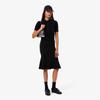 [Lacoste] Women's 3D Rib Knit Flared Midi Skirt JF4162-55N031