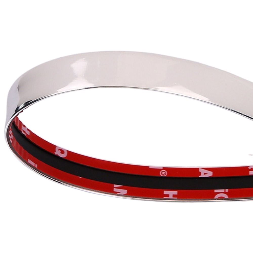 Отделка автомобиля хромированная отделка полоса автомобильная дверная защитная полоса для автомобиля защитная наклейка на бампер