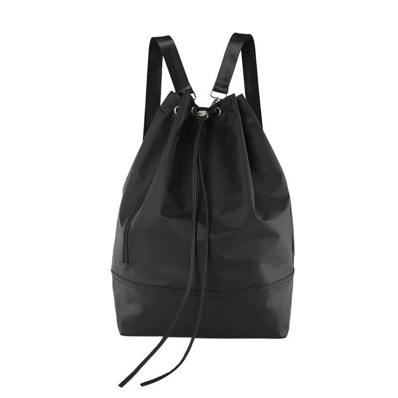 Однотонный женский рюкзак со шнуром Oxford, большая вместительная повседневная сумка, элегантный рюкзак для поездок на работу, высокое качество