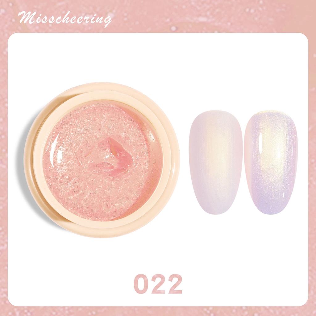 Nail Art Японский кремовый твердый лак для ногтей клей окрашенный фототерапевтический заполняющий клей популярный цветной маникюрный салон специальный