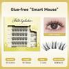 False Eyelashes Without Glue, Natural-looking False Eyelashes, 3D False Eyelashes Without Adhesive, Black Lashes With Strong Adhesion In 1 Second