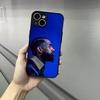 Чехол для телефона рэпера Нипси Хасла Для iPhone 17 16 15 14 13 12 Pro Max Xr Air Plus Ощущение кожи Черная жесткая оболочка