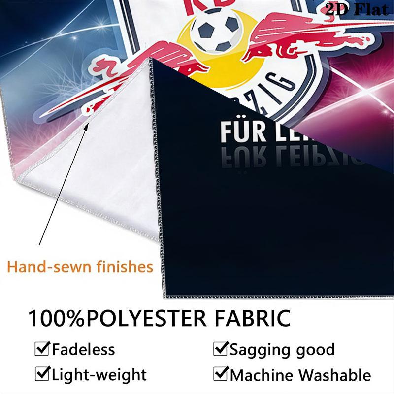 RB Leipzig logo Wall Hanging Printed Fabric Blanket Decorative Tapestries for Bedroom Living Room Home Decor