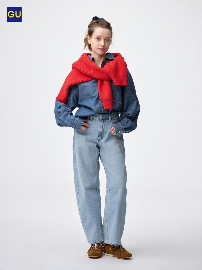 Uniqlo Джинсы Gu Barrel Leg