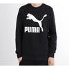Puma Мужская толстовка с круглым вырезом и логотипом Classics, черная 595892-01