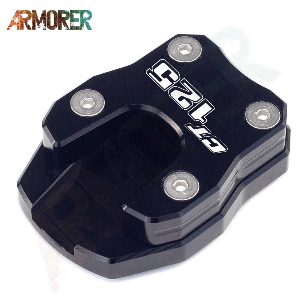 Подставка для ног, боковая подставка, удлинитель, опорная пластина, увеличивающая подставка, аксессуары для мотоциклов для HONDA CT125/Hunter Cub -