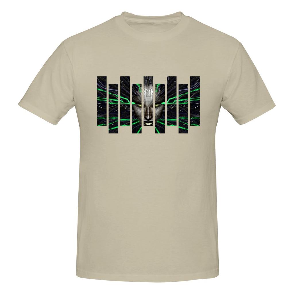 System Shock Regular Style Tshirt Highend Minimalism Clean Surface Short Sleeve