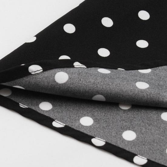 Women Party Dress Dot Print O Neck Sleeveless A-line Big Swing Tight Waist Retro Back Zipper Breathable Prom Banquet Summer Midi Dress