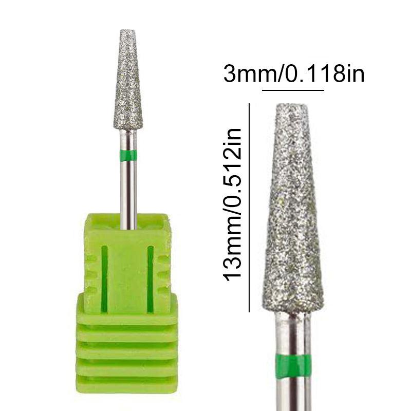 Diamond Milling Cutter Nail Drill Bits Set For Manicure Accessory Pedicure Eletric Machine Nail Bit Brush Burr Tool