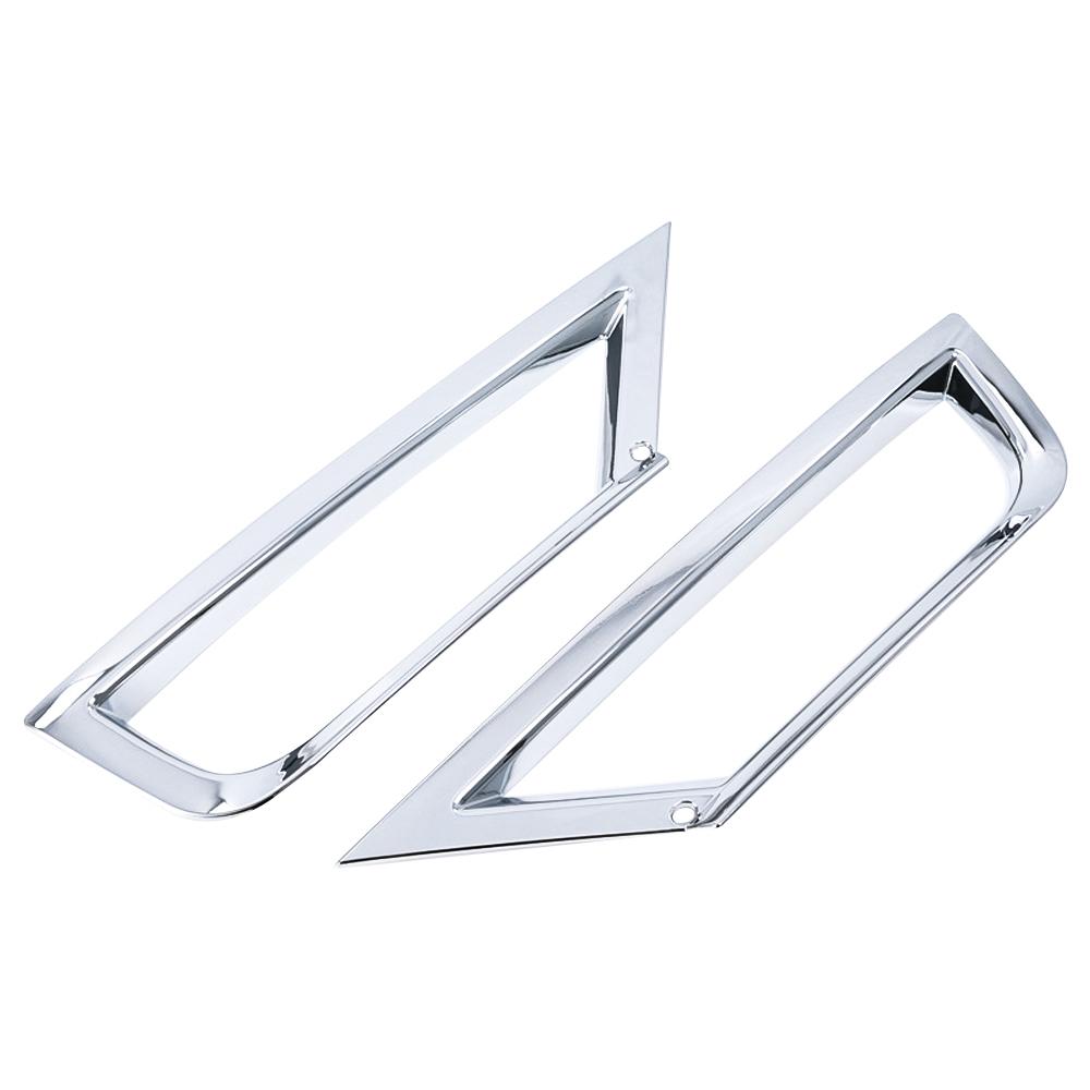 Для Volkswagen T-ROC Troc 2018 - 2025 Накладка на противотуманную фару 2 шт. Декоративная наклейка на решетку крышки передней противотуманной фары Аксессуары для стайлинга автомобиля