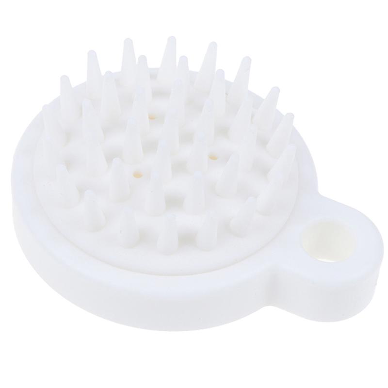 Silicone Head Body Shampoo Scalp Massage Brush Comb Hair Washing Comb Bath Tool