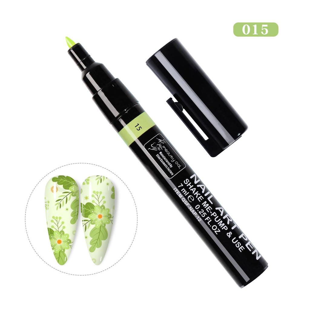 Инструменты для дизайна ногтей 3D-ручка для рисования, ручка для рисования ногтей, ручка для маникюра своими руками, лак для ногтей