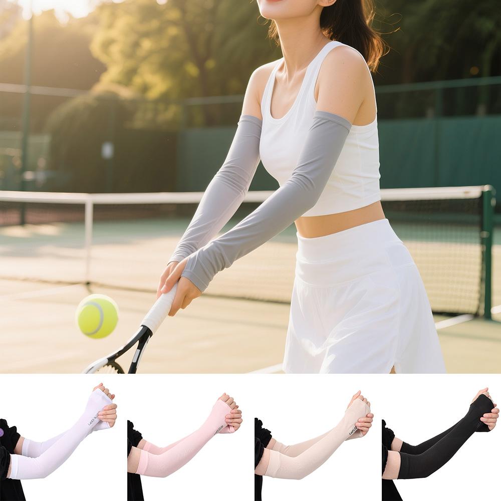 Summer Cooling Sun Protection Sleeves Breathable Driving Sleeves Cycling Sun Protection Arm Muffs