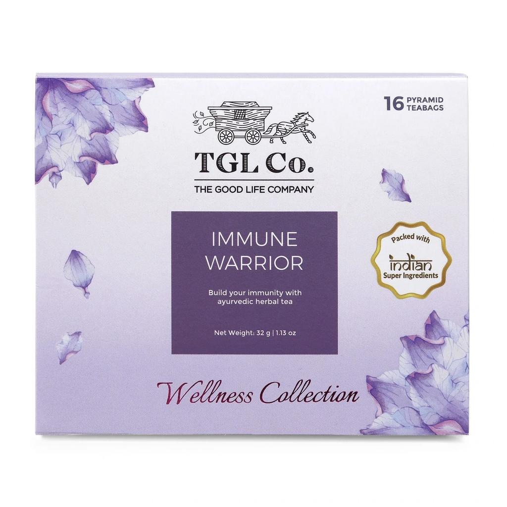 Tea To Strengthen the Immune System (16 Pack, 2 G), Immune Warrior Tea, TGL Co.