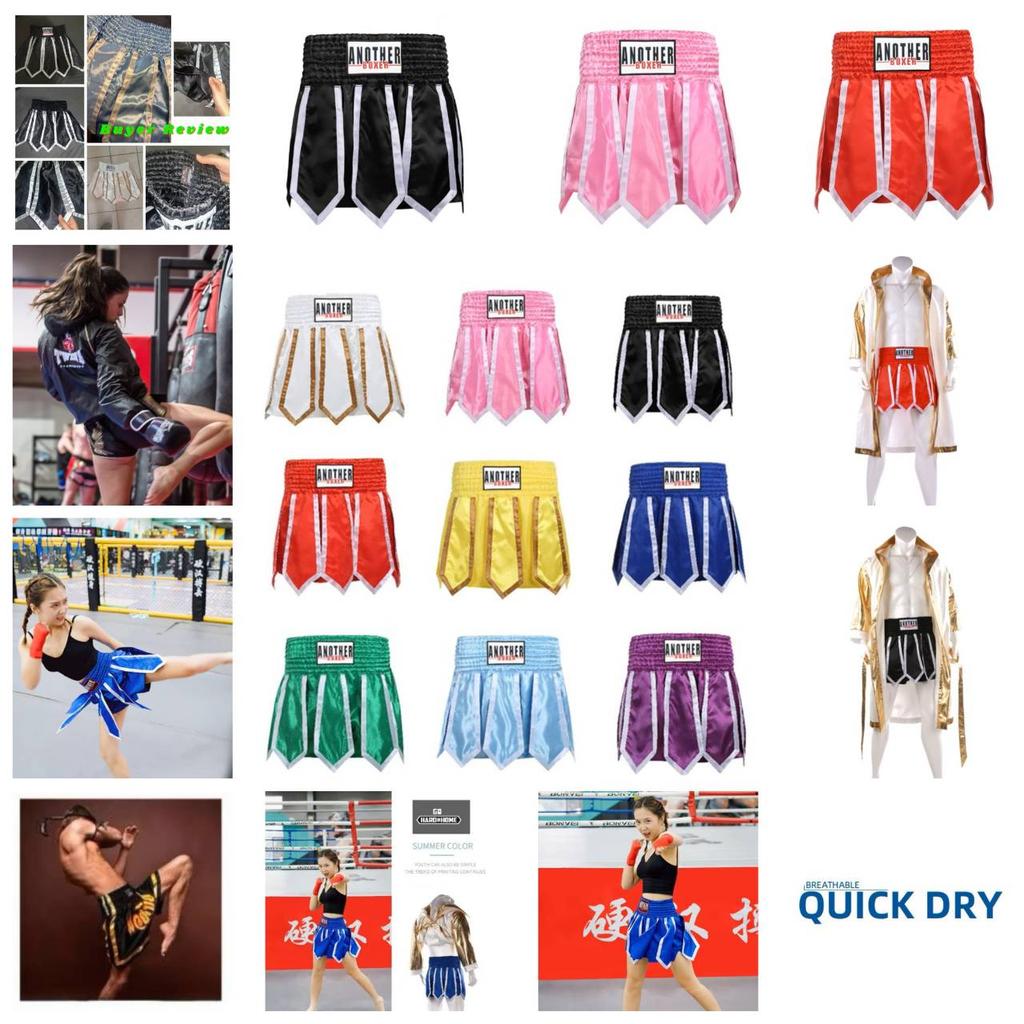 Шорты для муай-тай, лента, кикбоксинг, бокс, ММА, UFC, боевые искусства, бой, унисекс, мужские, женские, детские, быстросохнущие, с принтом, эластичные, с высокой талией, полиэстер, тренировочные