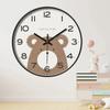 Настенные часы современного дизайна, простые и легко читаемые, бесшумные настенные часы без тикания для спальни, гостиной