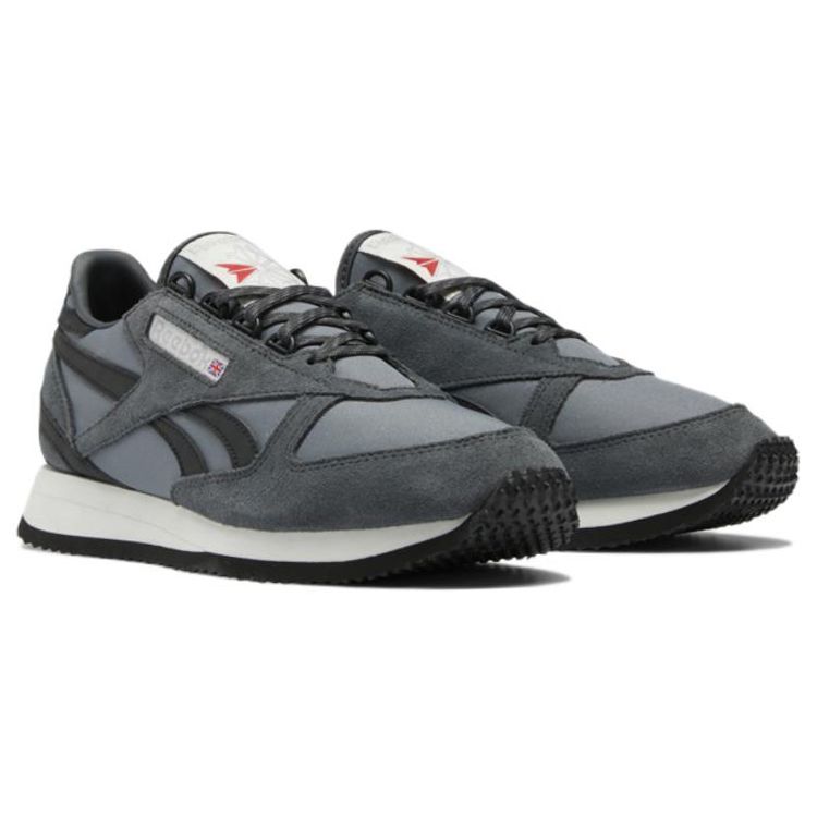 Reebok Victory Classic Ретро Поддерживающие Легкие Низкие Кроссовки для Повседневной Носки Унисекс Темно-серый GY1556