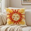 SHine BBohemian Ethnic Design Art Cushion Cover Linen Pillowcase Soft  for Sofa Bed Home Room Decor