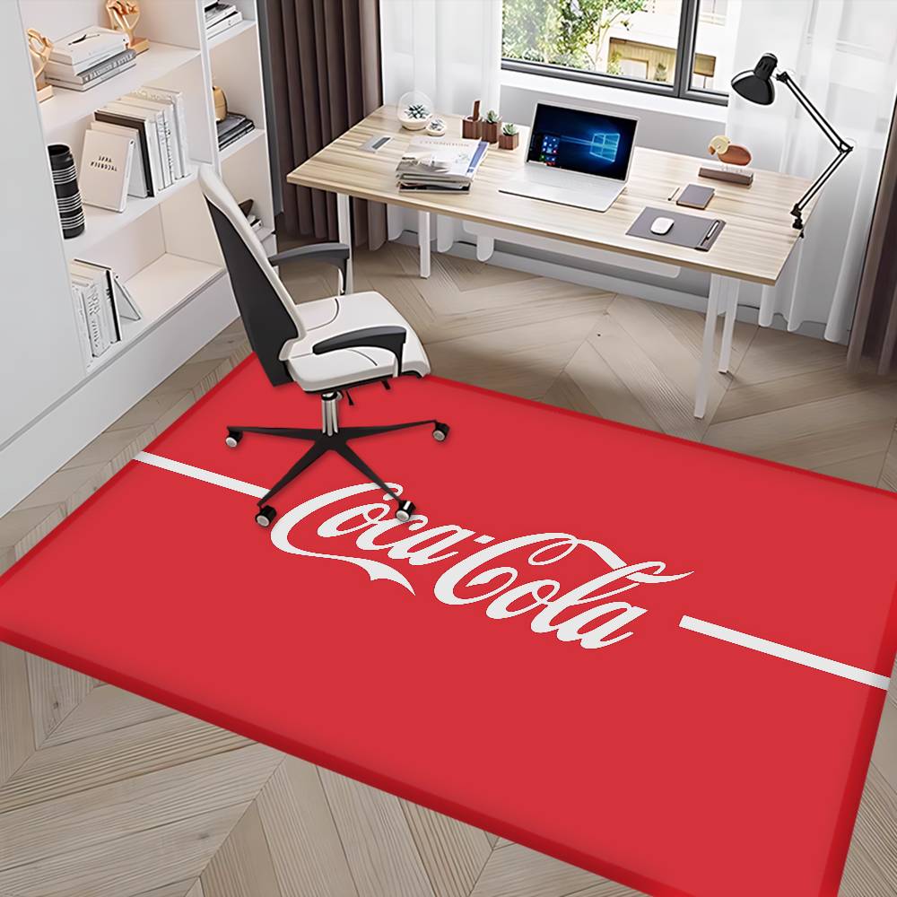 C-Coca-C-Cola Кухонный коврик Детская комната Спальня Украшение Балкон Противоскользящий коврик для входа Гостиная Alfombra