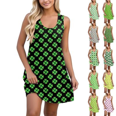 Женский повседневный сарафан с карманами, летнее пляжное платье в стиле бохо, цветочные блузки для женщин, футболки, платья с V-образным вырезом, свободные платья-майки в полоску