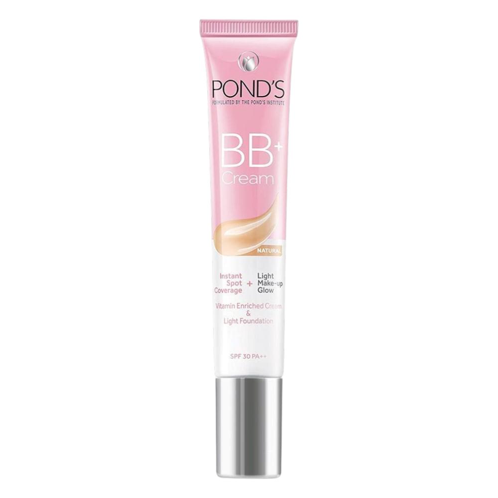 POND'S BB+ Крем Полное Покрытие Светлый 18г Для Всех Типов Кожи С SPF 30 PA++ Мгновенное Сияние и Покрытие Пигментных Пятен