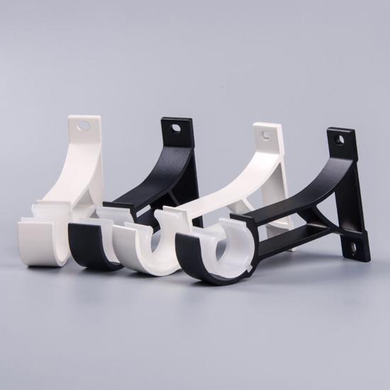 2 Curtain Curtain Rod Holder for Pcs Rod Holder Wall or