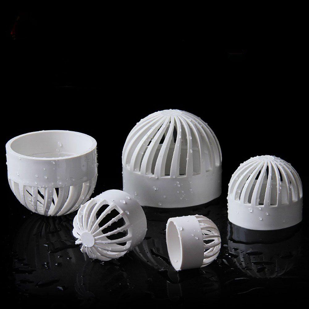 Round Fish Tank Net Filter Pipe Air Duct Vent Cover Water Tank Hood Guard Mesh Breathable Cap