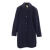 Stainless Collar Coat 14 Navy Women Used