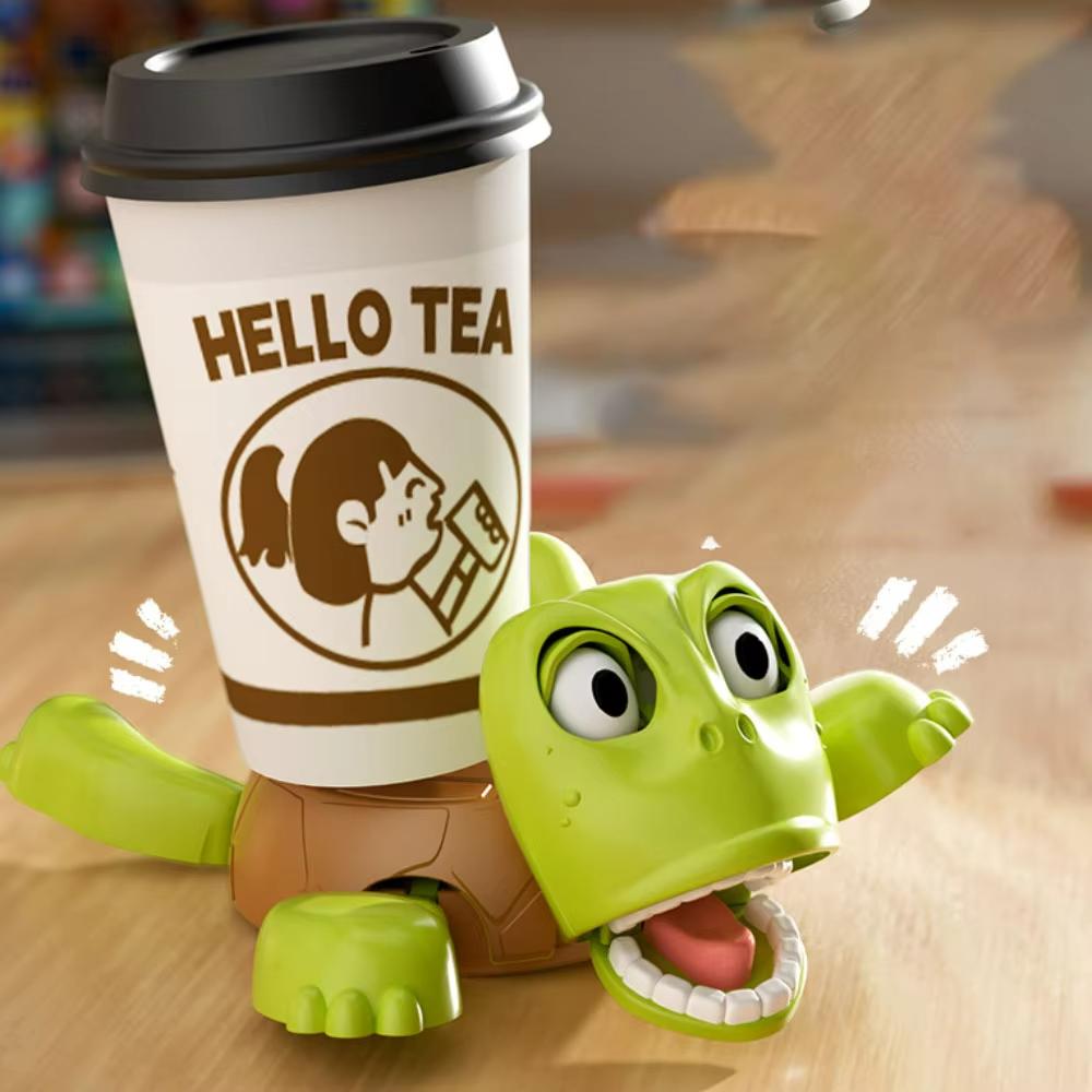 New Fun Anti-scald Coaster Turtle Cup Pad Tea Coffee Mug Drinks Holder Tableware Decorative Plastics Ornament Home Table Decor