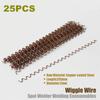 25PCS Wiggle Wire Wave 2MM Dent Repair Fix Spot Welding Thick Body Work Puller