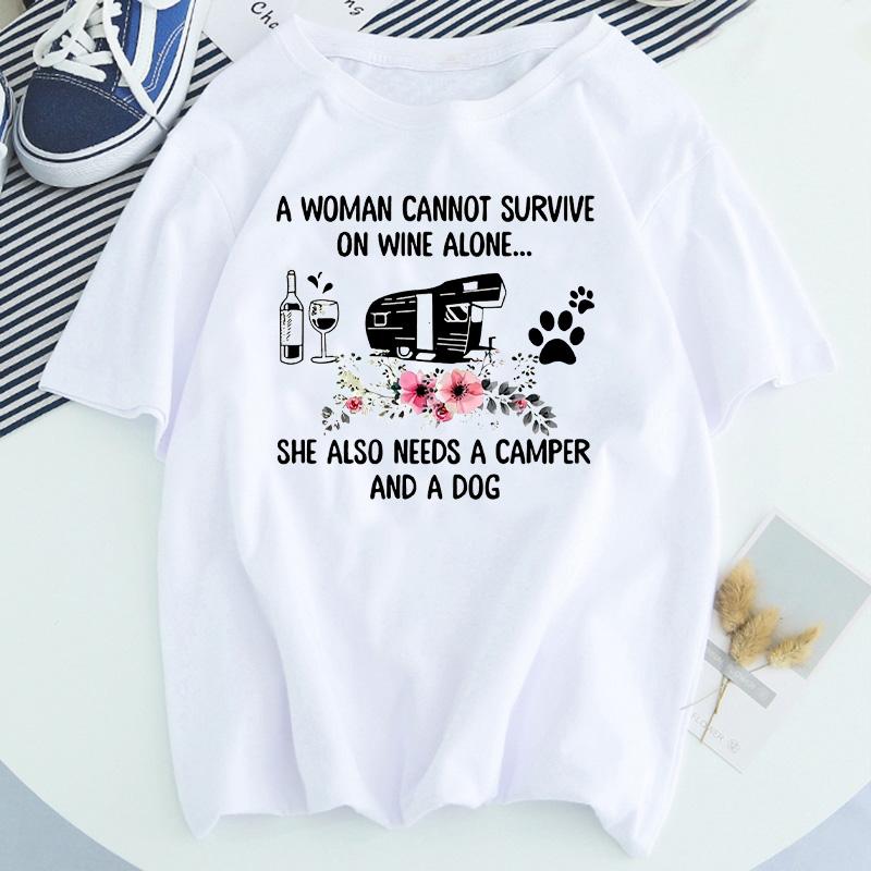 Women Dog Paw Print Short Sleeve Fashion Printed Summer Lady Womens Clothing Tops T-Shirt Shirt Tees Female T Shirt