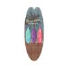Beach Tiki Bar Surfboard Wooden Sign Plaque Decor For Bathroom Home Wall Plate Poster Vintage Print Wooden Painting Signs