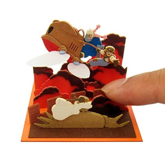 Sankei Studio Ghibli mini Небесный замок Theta Rescue Paper Craft Laputa Немасштабный MP07-17