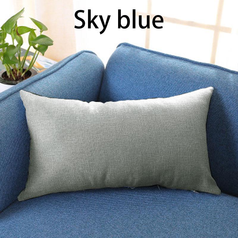 30x50 см Чехлы для подушек Наволочки для автомобиля Наволочки для дивана Льняные Чехлы для подушек Домашний декор Прямоугольник