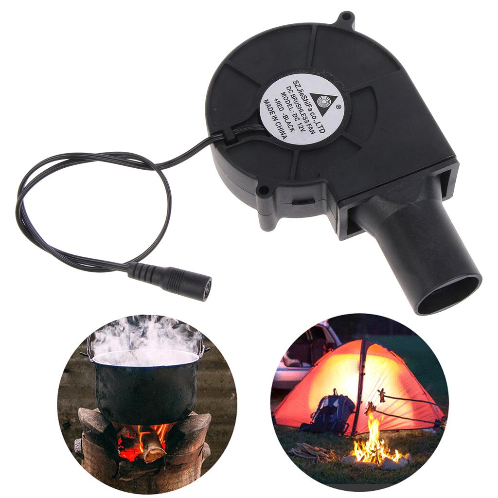110V 220V BBQ Fan Barbecue Heating Stove 3-12V Air Blower Cooking Grill Fan Adjustable Speed Charcoal Fire Starter 9733