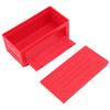 Model Car Decorative Box Simulated Toolbox Luggage Storage Case for RC Off Road and Engineering Vehicle Red