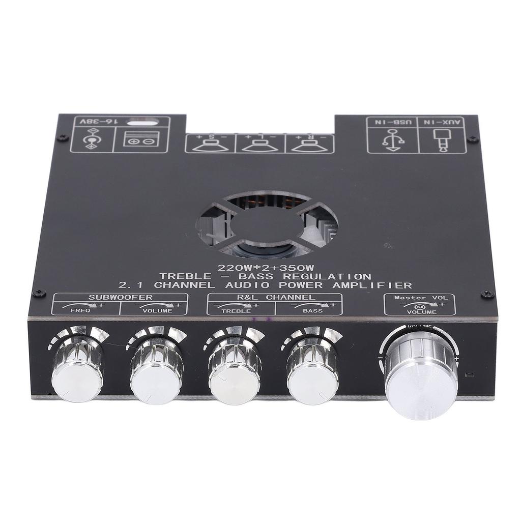 Power Amplifier Module 2.1 Channel BT5.1 AUX U Disk USB Sound Card Inputs TPA3255 Amplifier Board DC