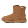 UGG Короткие зимние ботинки с круглым носком, унисекс, каштановые 1166776-CHE