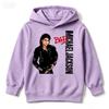 Детская толстовка с капюшоном Michajackson Bad Graphic для мальчиков и девочек, повседневная, с длинным рукавом, модная уличная одежда, детская одежда