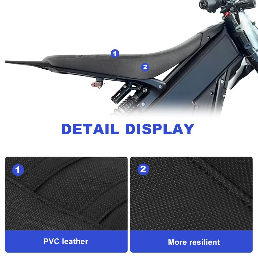 For Talaria XXX Motorcycle Accessories Waterproof Non-Slip Seat Cover Soft Striped Grip Gripper Seat Cushion Cover E-Bike