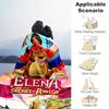 1 шт., Плед Disney Елена из Авалора, Мягкий плед для декора комнаты, Уличные пледы, Гостиная, Путешествия, Кемпинг