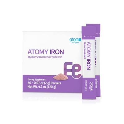 Железо со вкусом черники, негемовое