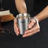 200ml-500ml mug,304 stainless steel double cover water cup, coffee mug, beer mug, household milk mug, children's water mug