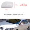 For 2007-2013 Toyota Corolla Left Driver Side Rearview Door Mirror Cover Cap