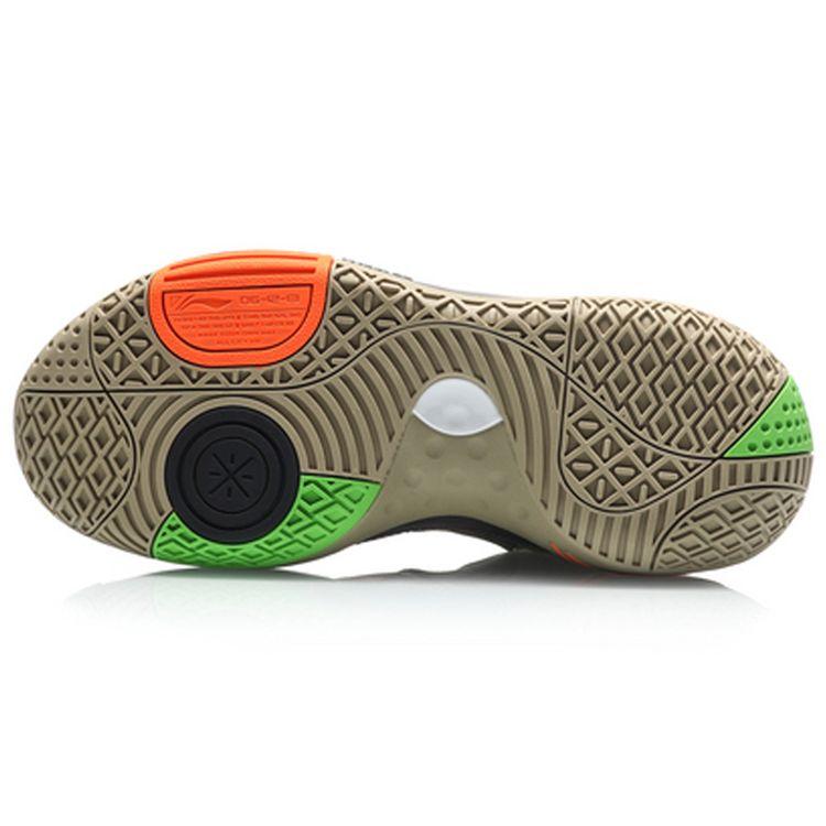 Баскетбольные кроссовки Li Ning All City 8 V2 Wade Series с амортизацией, нескользящие, износостойкие, средней высоты, мужские баскетбольные кроссовки цвета хаки ABAQ023-21