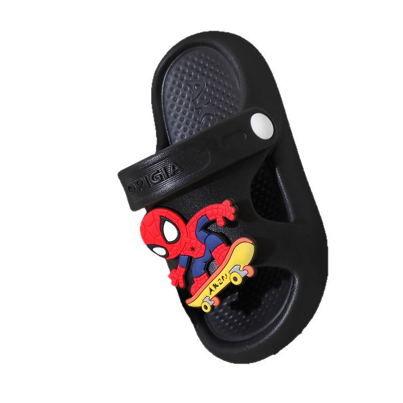 Детские клоги из ЭВА, лето 2025: Нескользящие толстоподошвенные сандалии для мальчиков