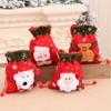 Christmas Gift Bag Apple Bag Christmas Decorations Children's Three-dimensional Gift Bag Printed Tote Pocket
