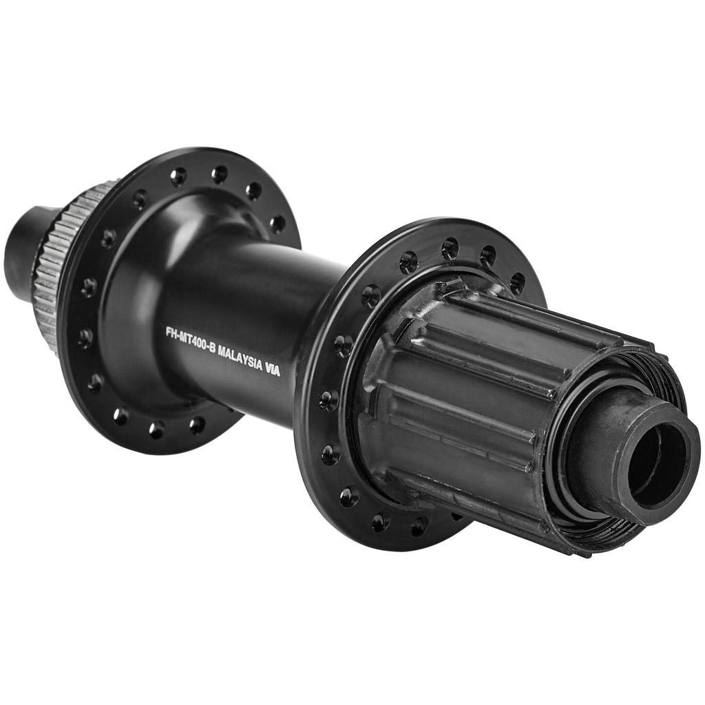 SHIMANO Втулка задняя черная 32H 12ммE сквозная EFHMT400B ALIVIO FH-MT400 OLD142мм
